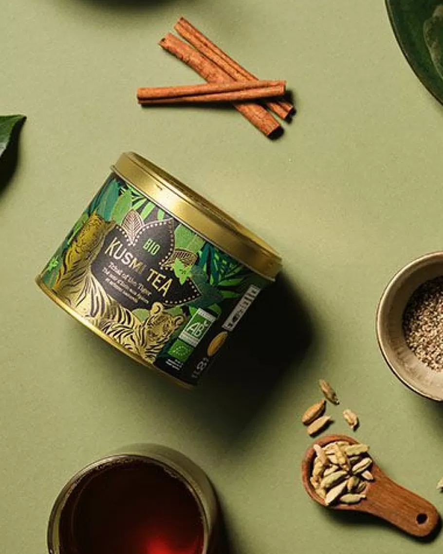 tcha_of_the_tiger_indian_black_tea_spices_2.webp Organic Tea | Black Tea-Kusmi Tea Tchaï of the Tiger Indian black tea, spices